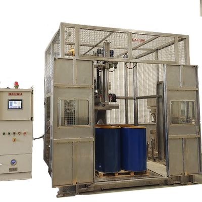 Air Consumption 0.3m3/Min Drum Filling Machine With High Accuracy And 2500kg Capacity
